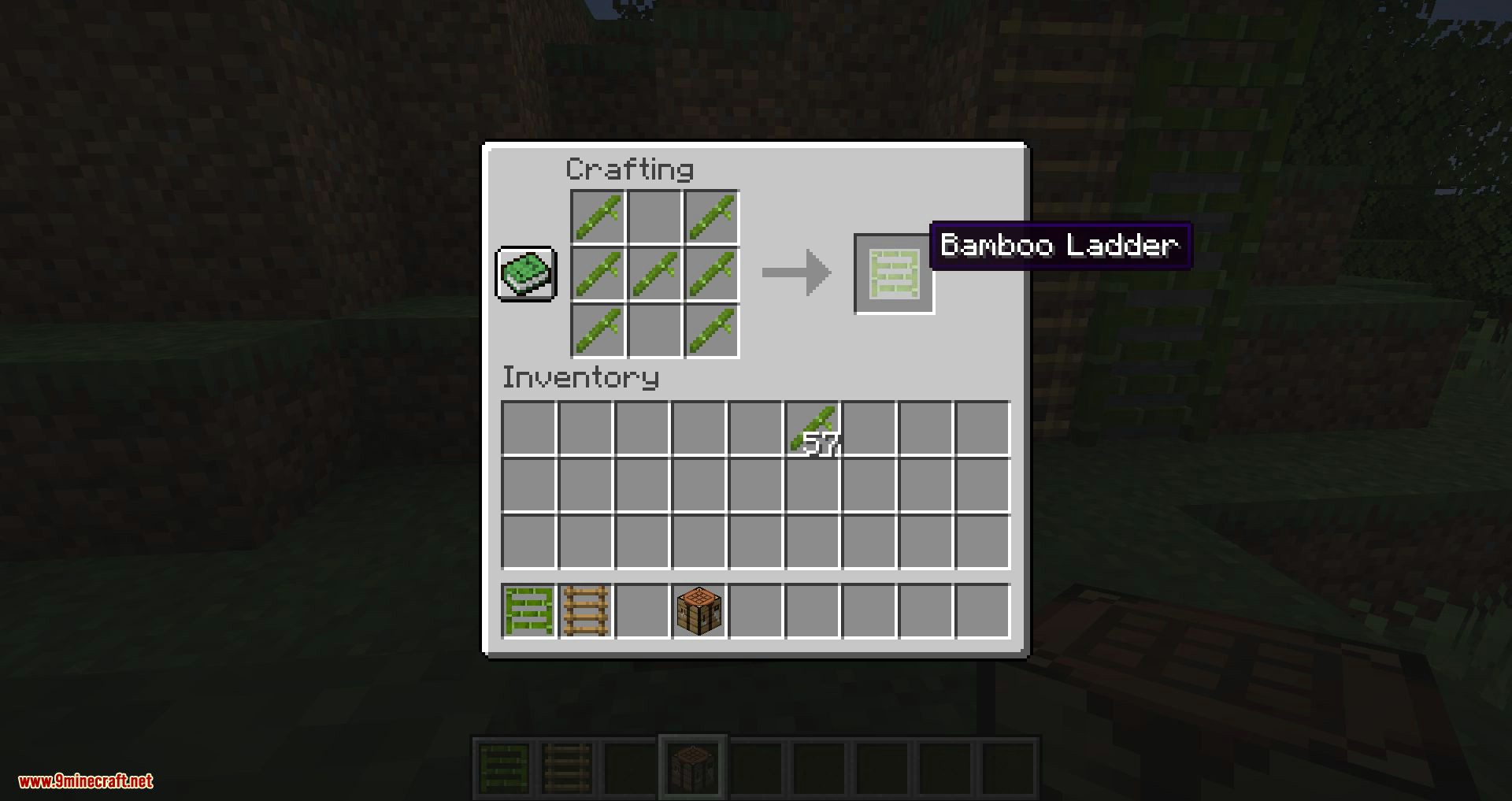 Bamboo Ladders Mod 1.14.4 (Ladders Made from Bamboo) 11