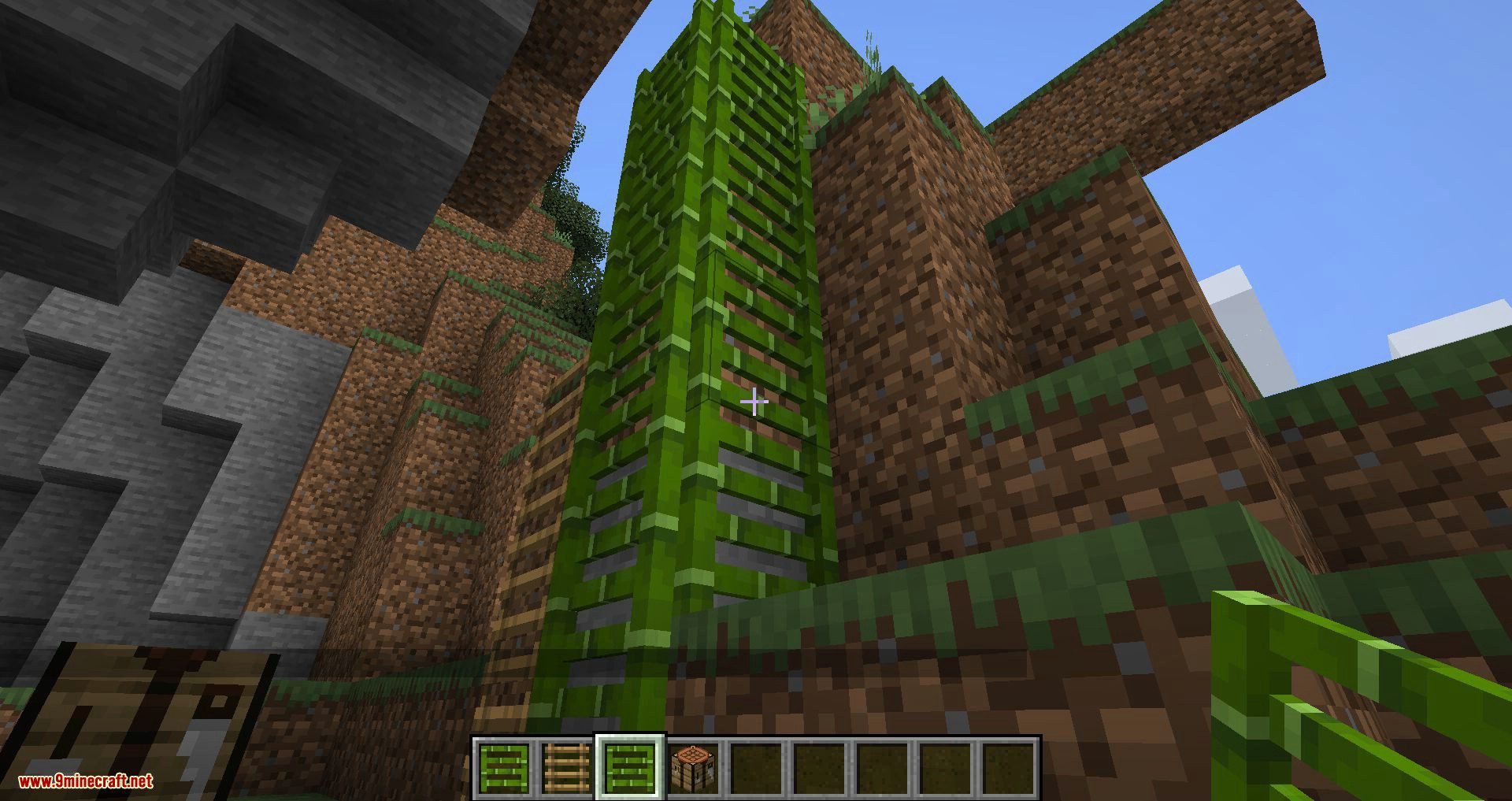 Bamboo Ladders Mod 1.14.4 (Ladders Made from Bamboo) 7