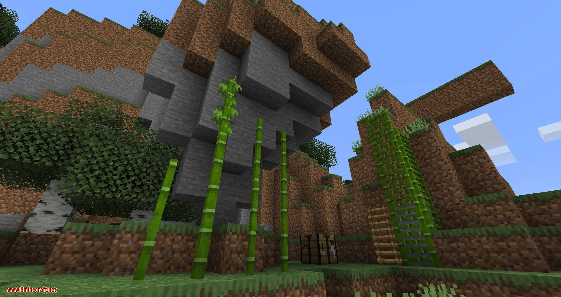 Bamboo Ladders Mod 1.14.4 (Ladders Made from Bamboo) 9