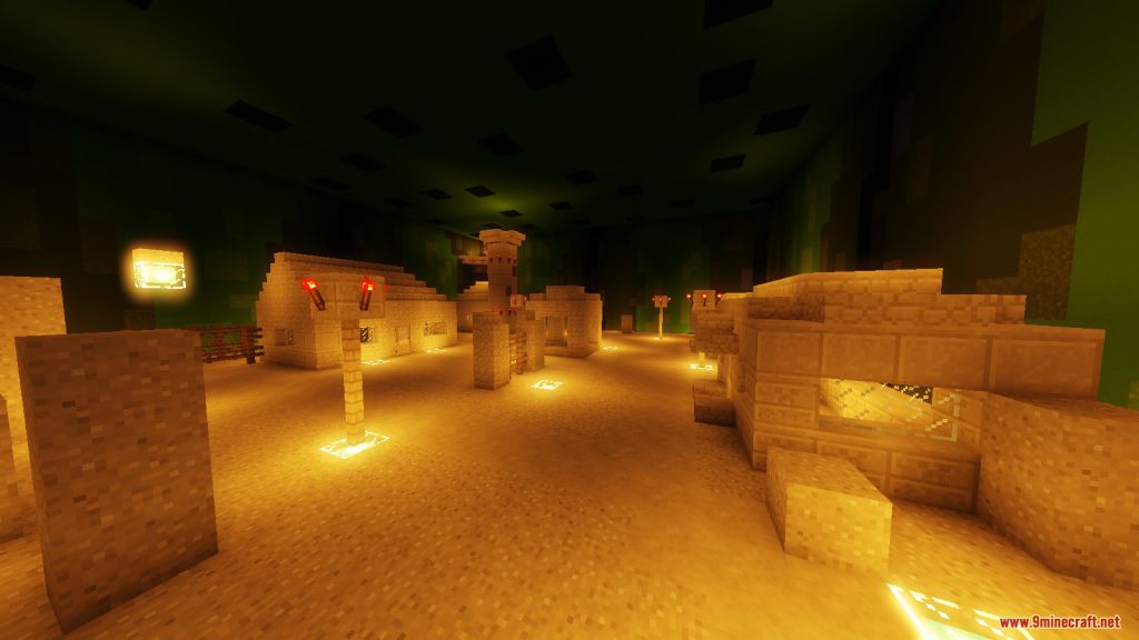 Cactus Tower Parkour Map 1.12.2 for Minecraft 12