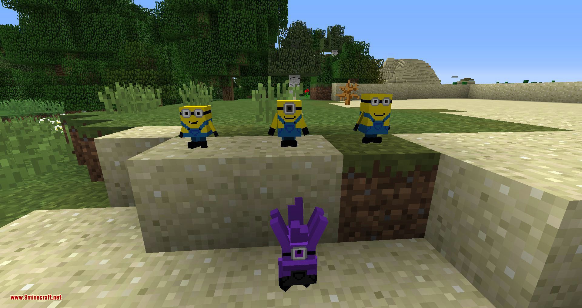 DecoToys Mod 1.12.2 (Minions, Mickey, Gary, Bob,...) 8