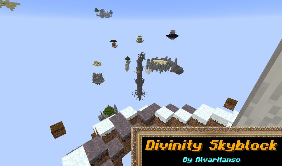 Divinity SkyBlock Map 1.13.2 for Minecraft 1