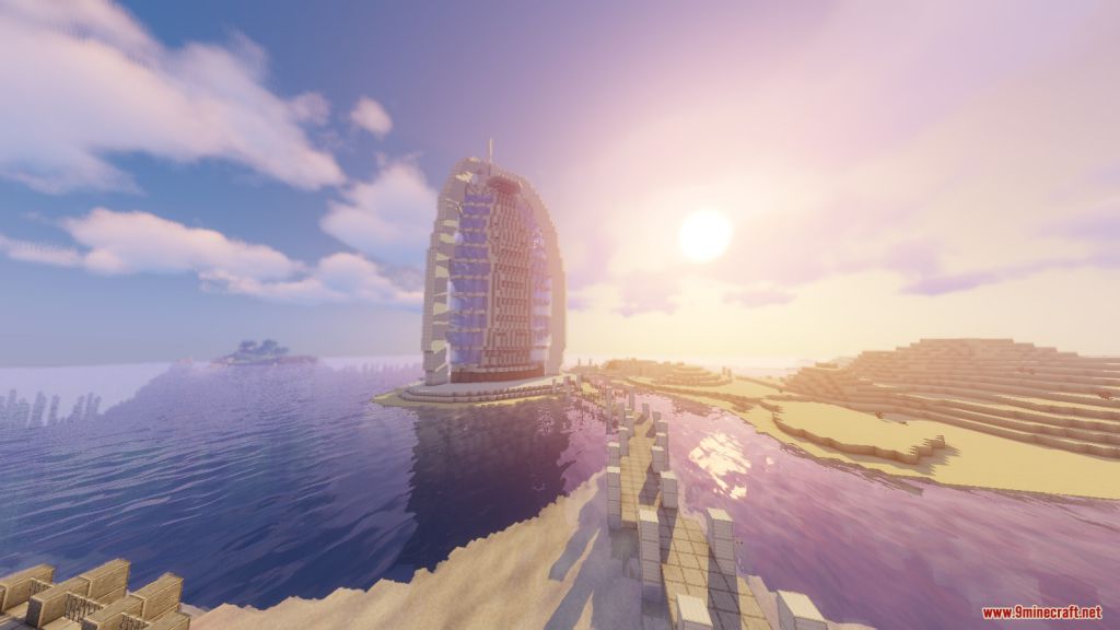 Dubai Landmarks Map 1.14.4 for Minecraft 11