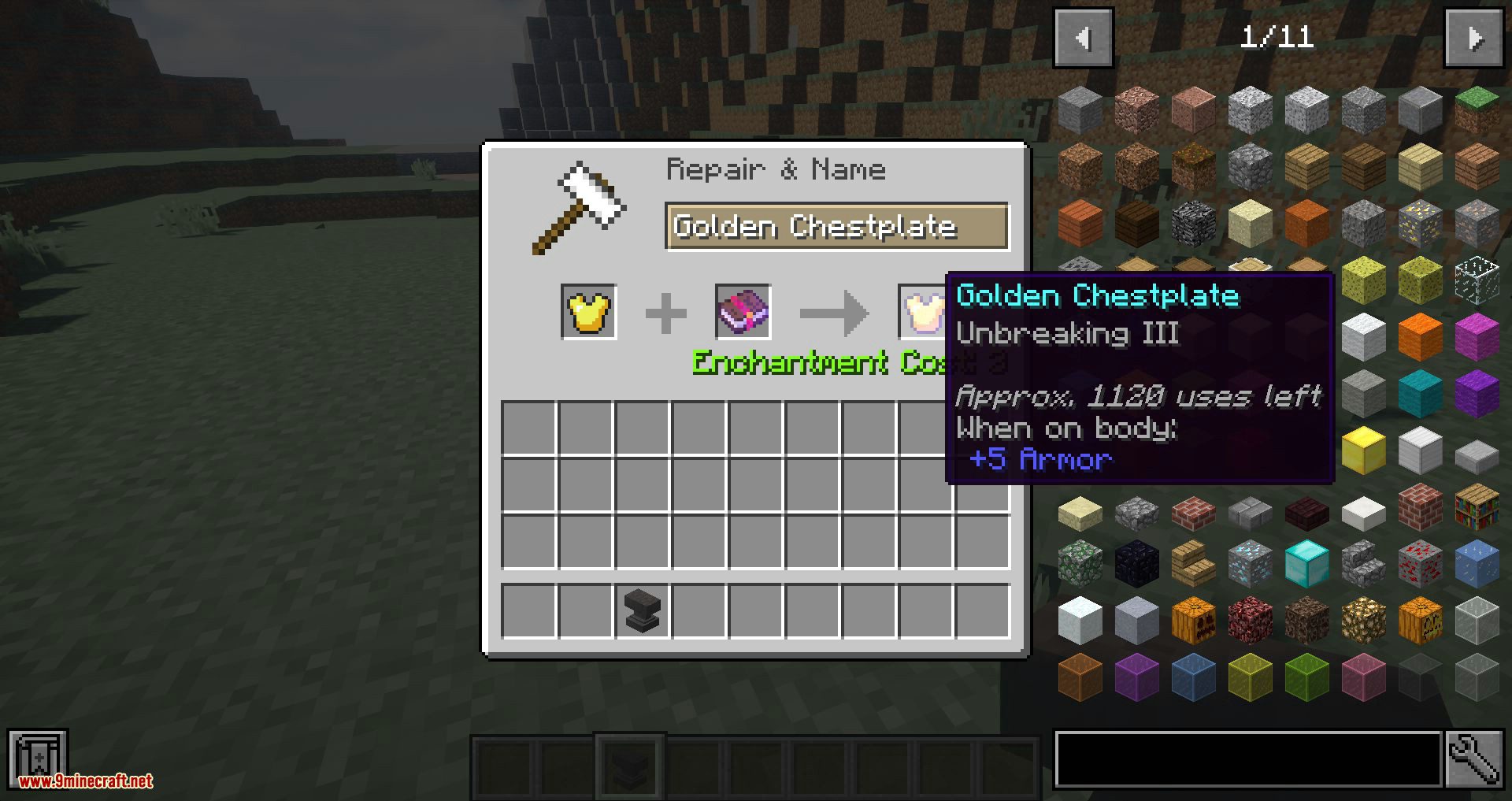 Items Don't Break Mod (1.19.2, 1.18.2) - Prevent Using Items Beyond Repair 7