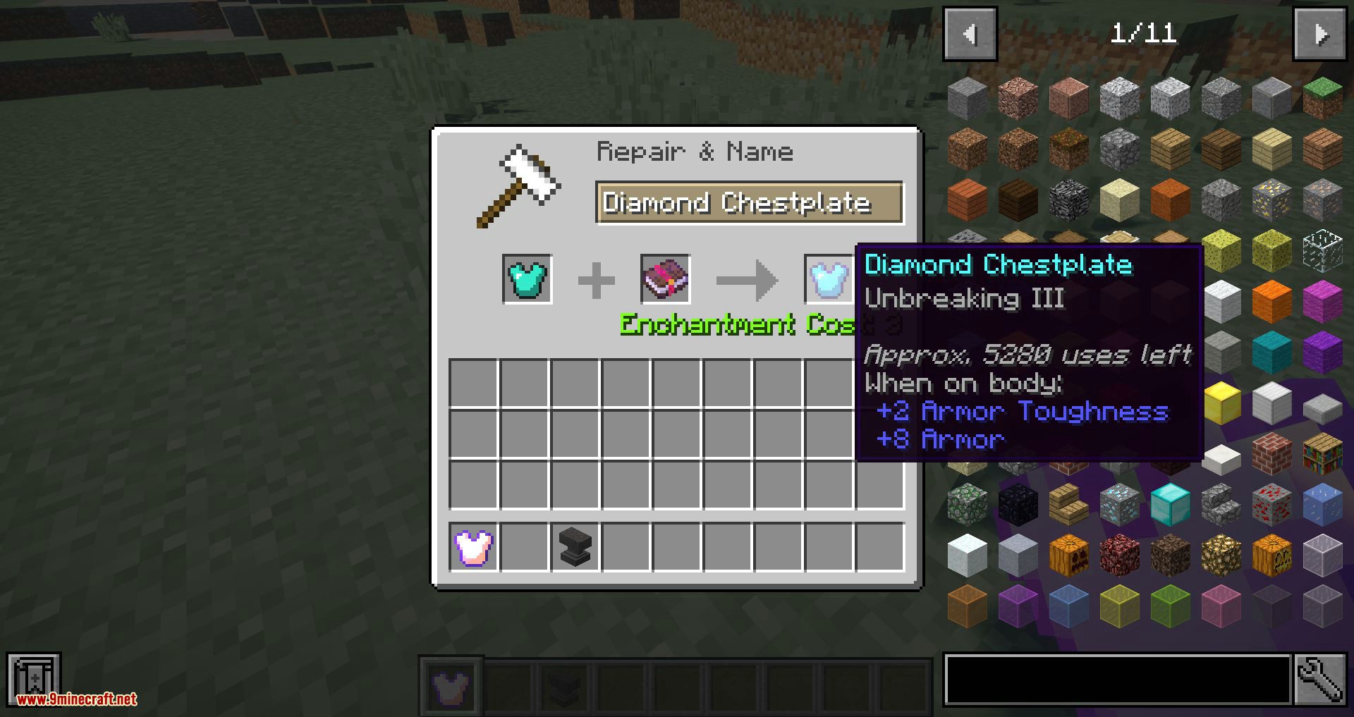 Items Don't Break Mod (1.19.2, 1.18.2) - Prevent Using Items Beyond Repair 8