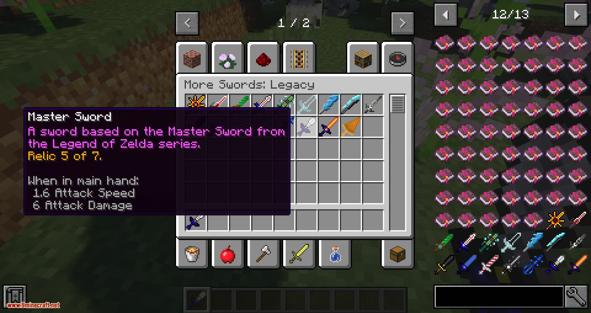 More Swords Legacy Mod (1.20.4, 1.12.2) - Adds Many Epic Blades 9