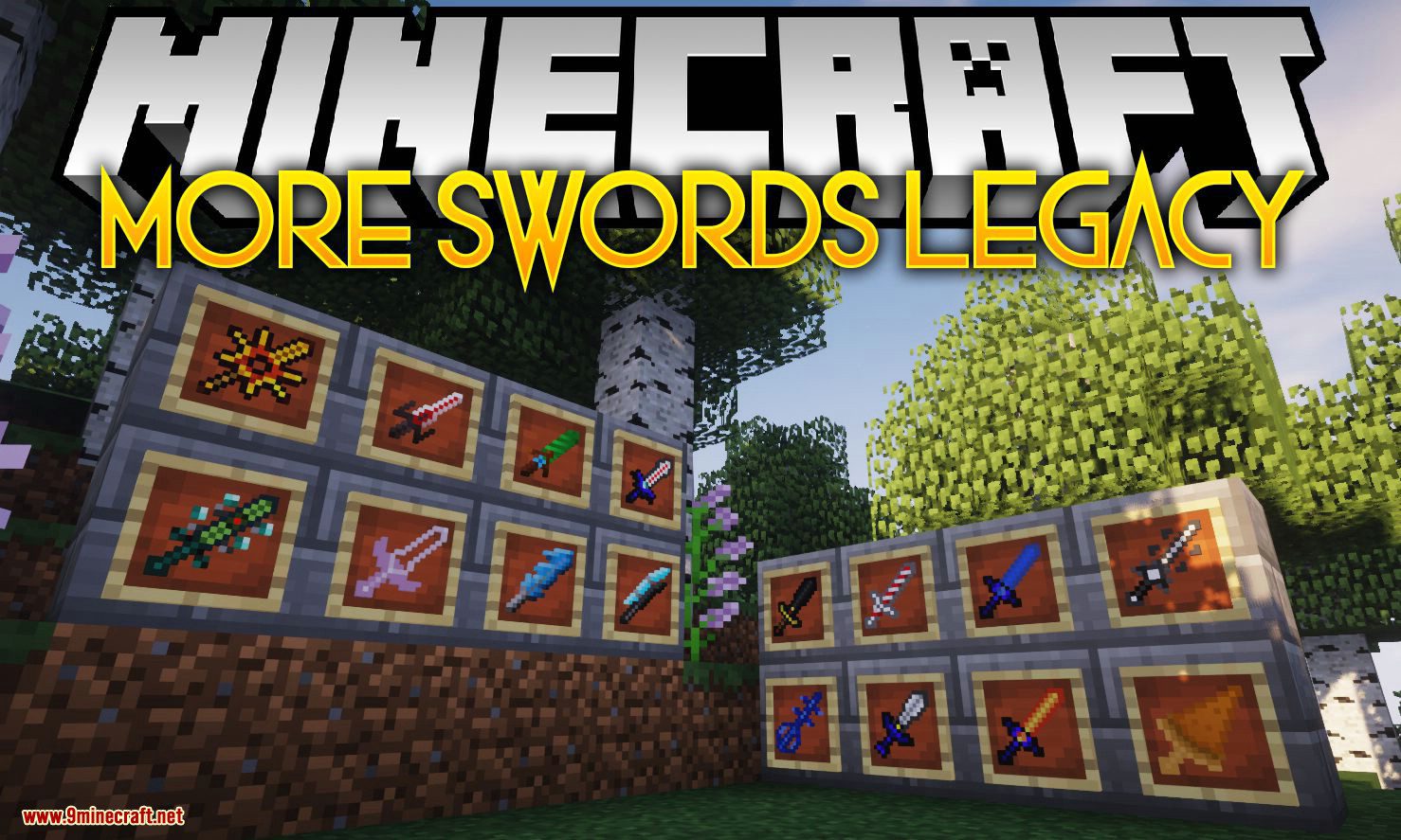More Swords Legacy Mod (1.20.4, 1.12.2) - Adds Many Epic Blades 1