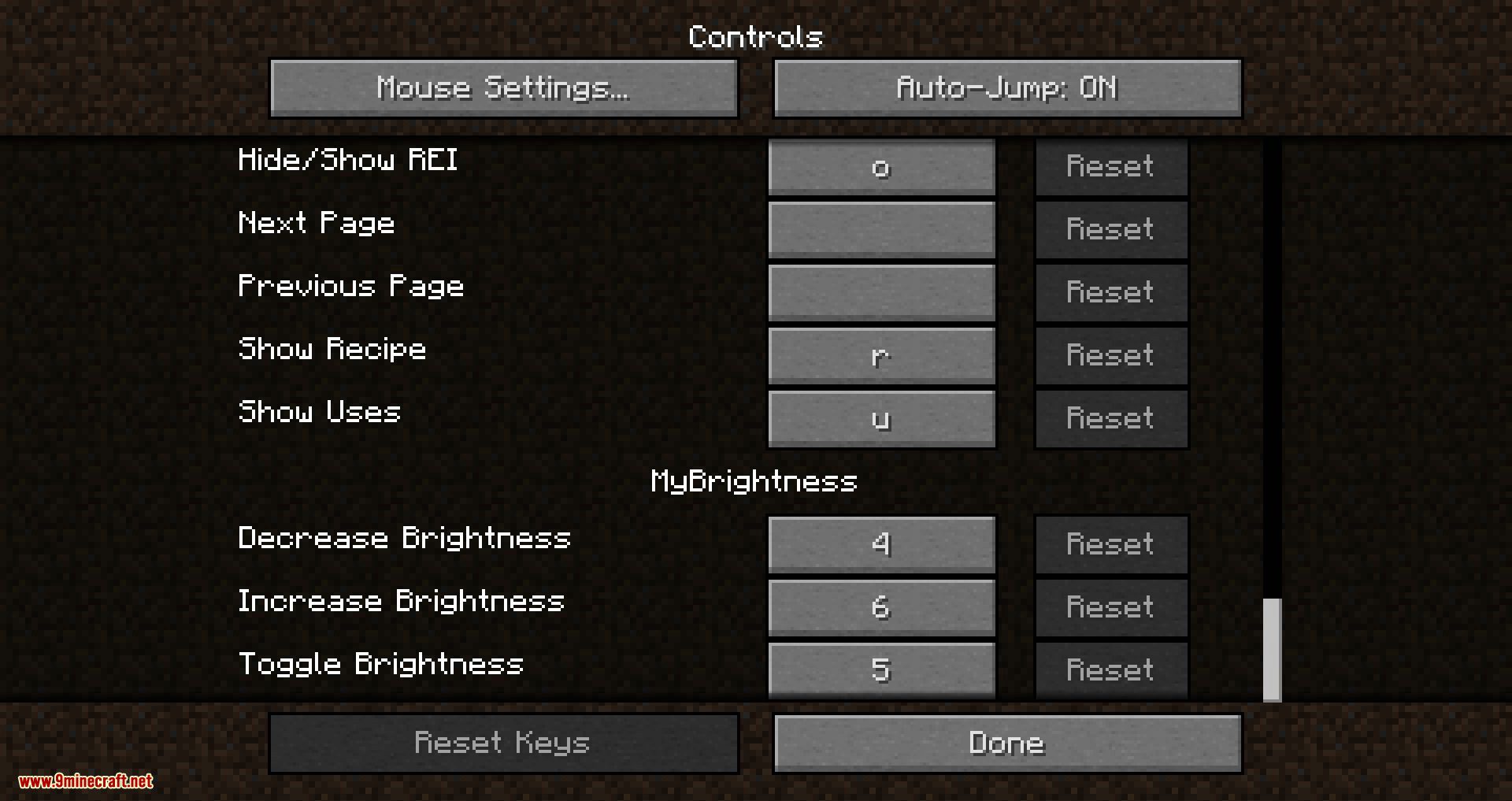 My Brightness Mod 1.16.5, 1.15.2 (Adjust Your In-game Brightness) 10