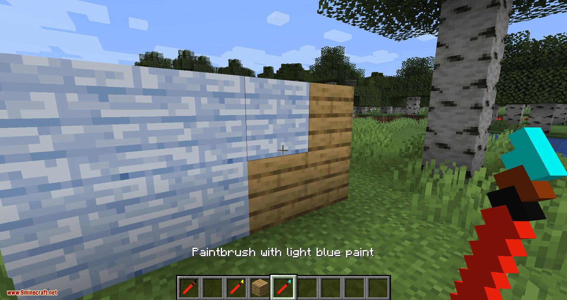 Painting Mod 1.14.3, 1.12.2 (Allow You to Paint Some Block) 3