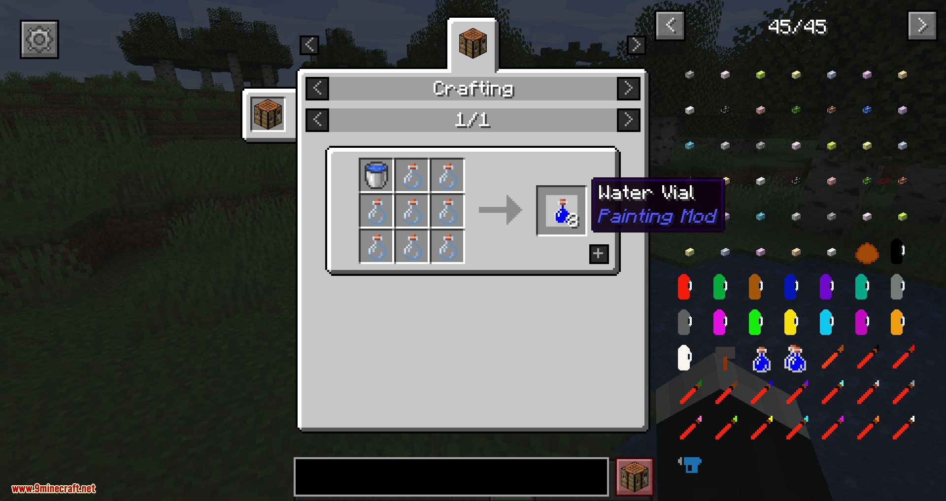 Painting Mod 1.14.3, 1.12.2 (Allow You to Paint Some Block) 13