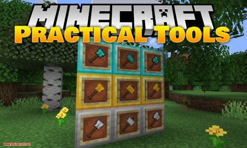 Practical Tools Mod (1.16.5, 1.15.2) – Excavator, Hammer & Greataxe Thumbnail