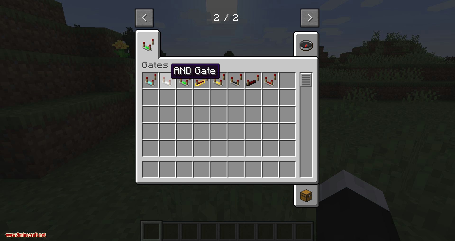 Redstone Gates Mod (1.19.2, 1.18.1) - Simple Logic Gates 3