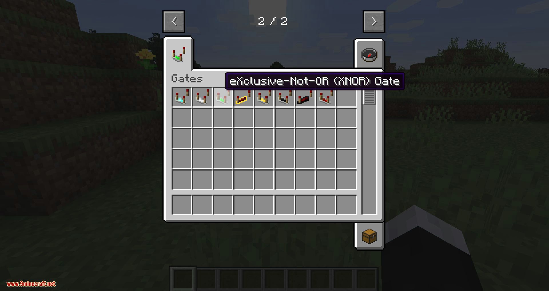 Redstone Gates Mod (1.19.2, 1.18.1) - Simple Logic Gates 4