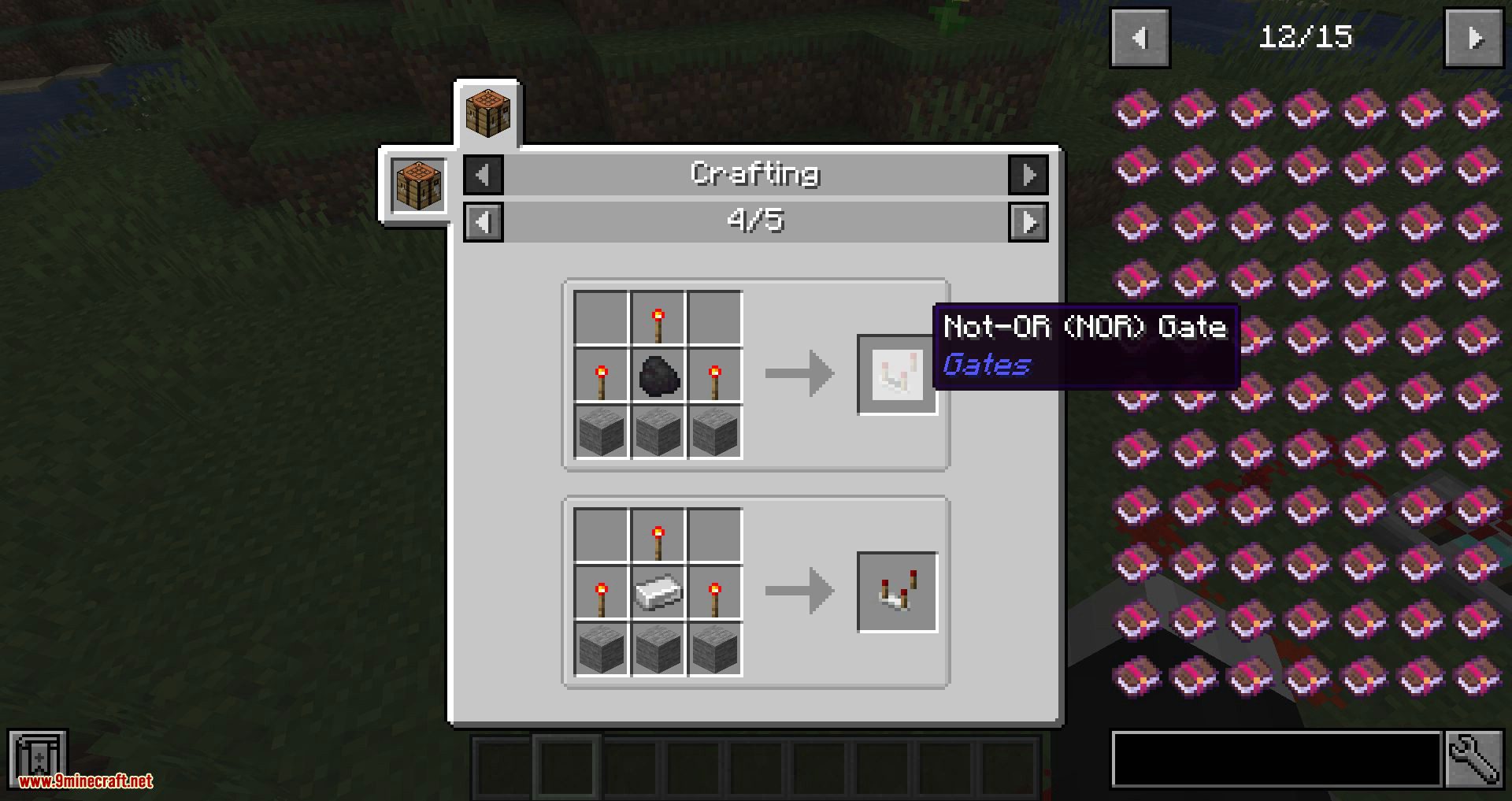 Redstone Gates Mod (1.19.2, 1.18.1) - Simple Logic Gates 12