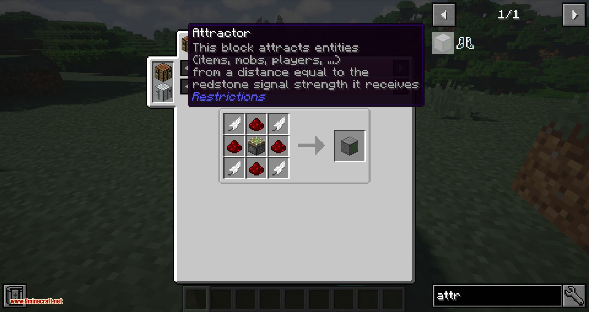 Restrictions Mod (1.20.1, 1.19.4) - Attract, Push, Move Entities Around 10