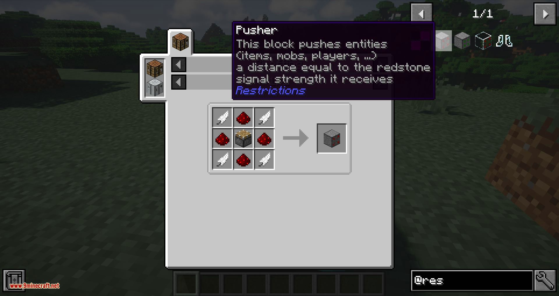 Restrictions Mod (1.20.1, 1.19.4) - Attract, Push, Move Entities Around 12