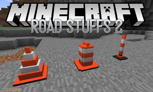 Road Stuff 2 Mod (1.19.2, 1.18.2) – Everything You Need for Your Road Dreams Thumbnail