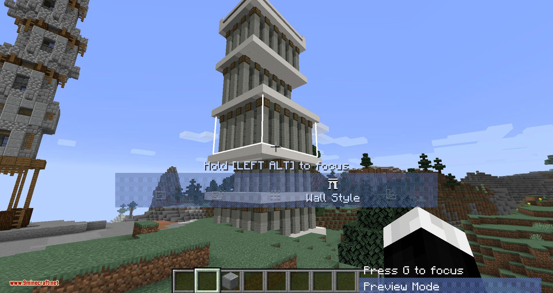 The Mighty Architect Mod (1.18.2, 1.16.5) - Instant Elaborate Buildings 11