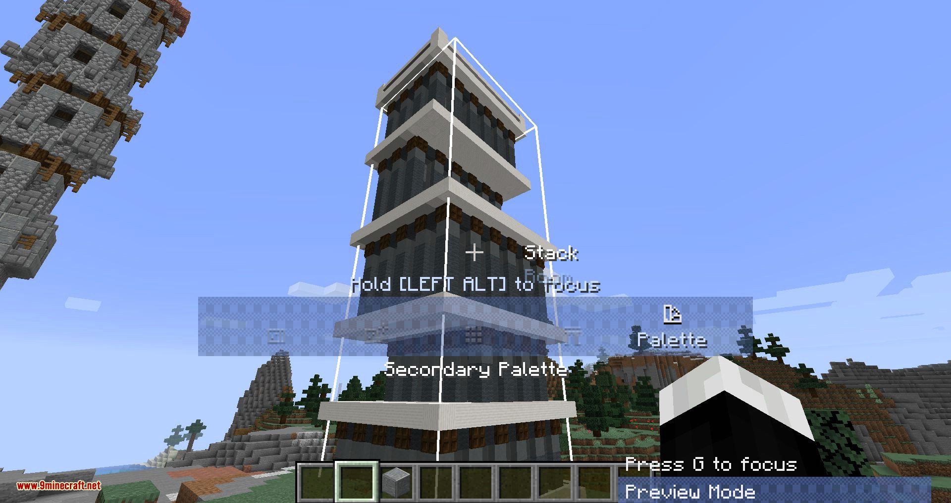 The Mighty Architect Mod (1.18.2, 1.16.5) - Instant Elaborate Buildings 12