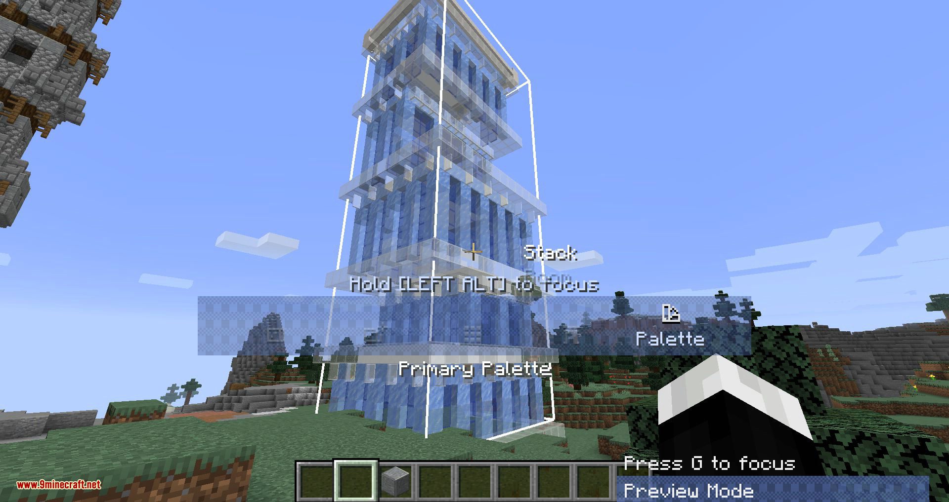 The Mighty Architect Mod (1.18.2, 1.16.5) - Instant Elaborate Buildings 15