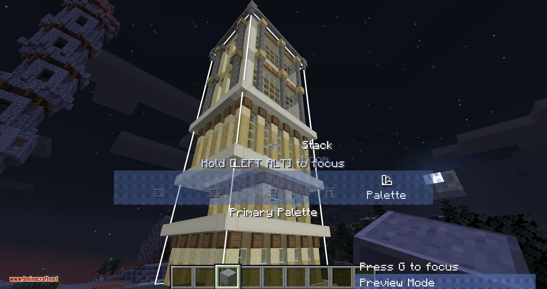 The Mighty Architect Mod (1.18.2, 1.16.5) - Instant Elaborate Buildings 18