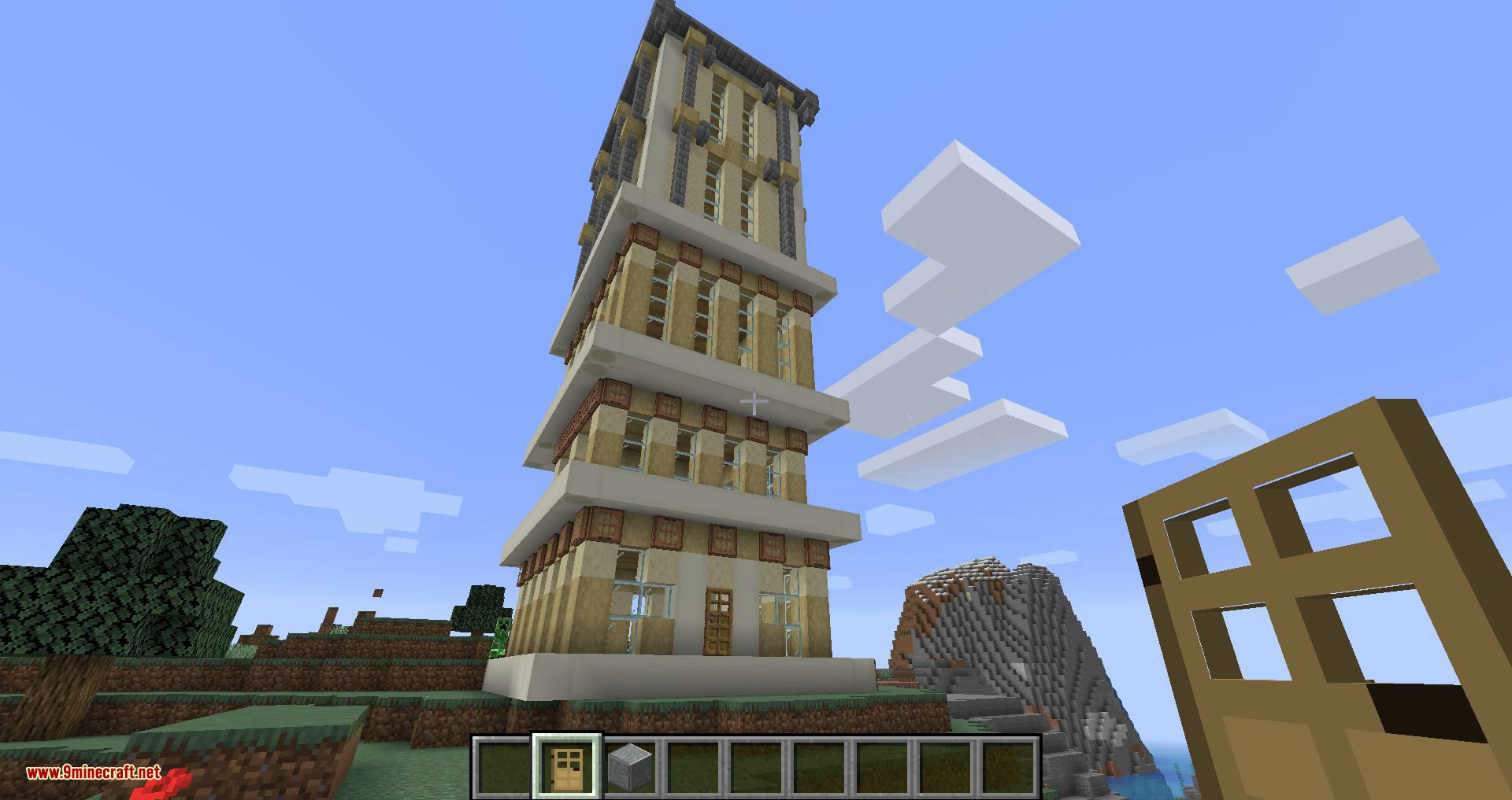 The Mighty Architect Mod (1.18.2, 1.16.5) - Instant Elaborate Buildings 19