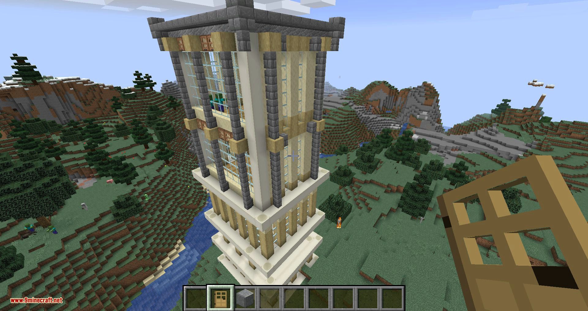 The Mighty Architect Mod (1.18.2, 1.16.5) - Instant Elaborate Buildings 20