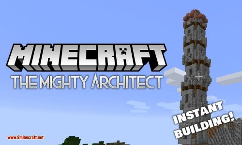 The Mighty Architect Mod (1.18.2, 1.16.5) – Instant Elaborate Buildings Thumbnail