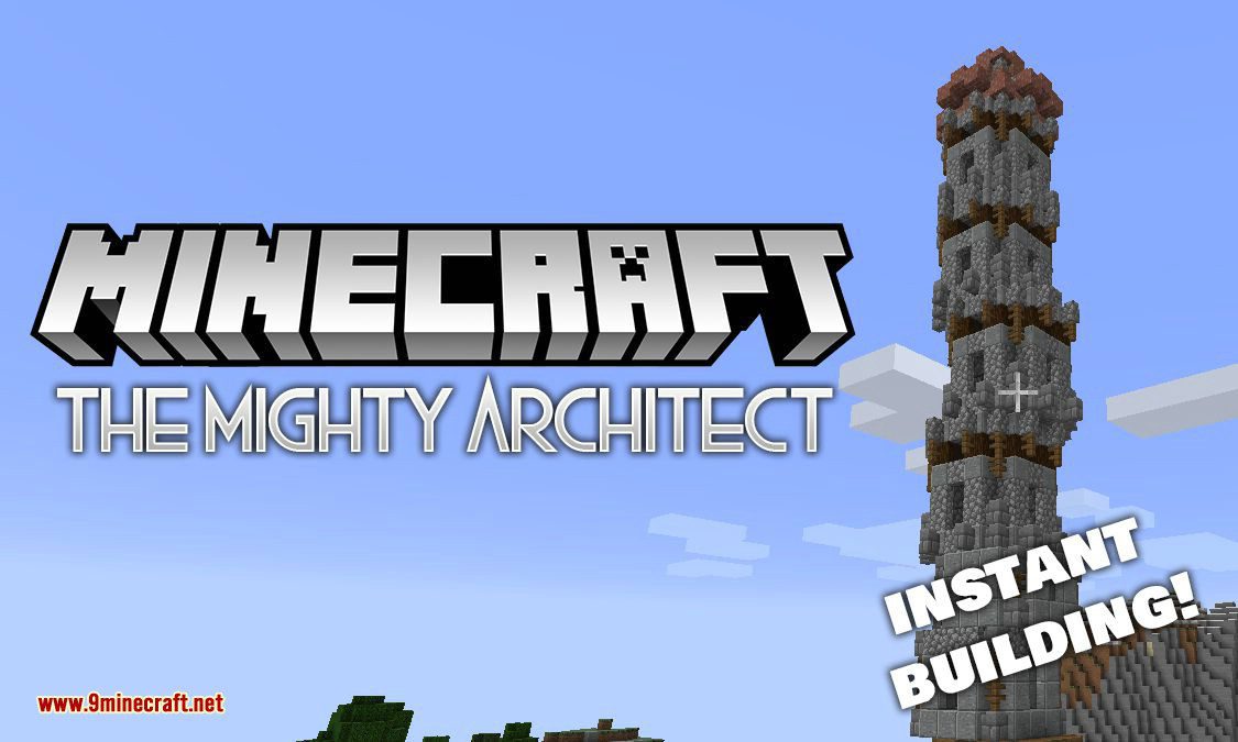 The Mighty Architect Mod (1.18.2, 1.16.5) - Instant Elaborate Buildings 1