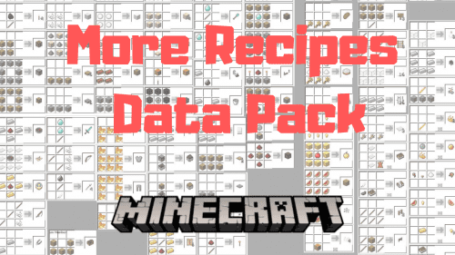 More Recipes Data Pack (1.16.5, 1.15.2) – Craft and Smelt as You Like Thumbnail