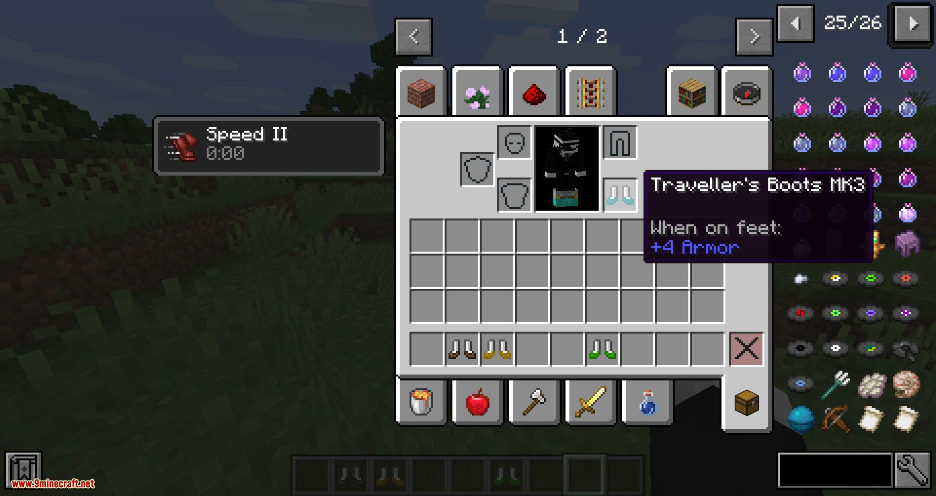 Traveller's Boots Mod (1.18.2, 1.17.1) - Adding 4 Types of Boots 6