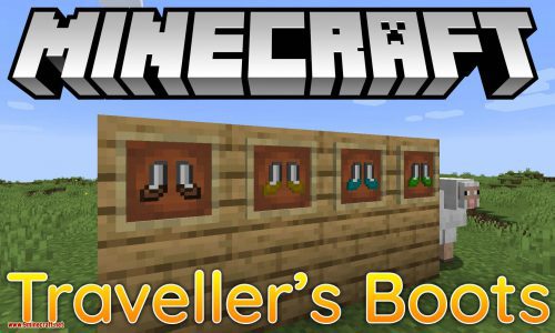 Traveller’s Boots Mod (1.18.2, 1.17.1) – Adding 4 Types of Boots Thumbnail