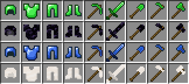 Vanilla Toolsets Mod (1.16.5, 1.15.2) - New Armor & Tools 2