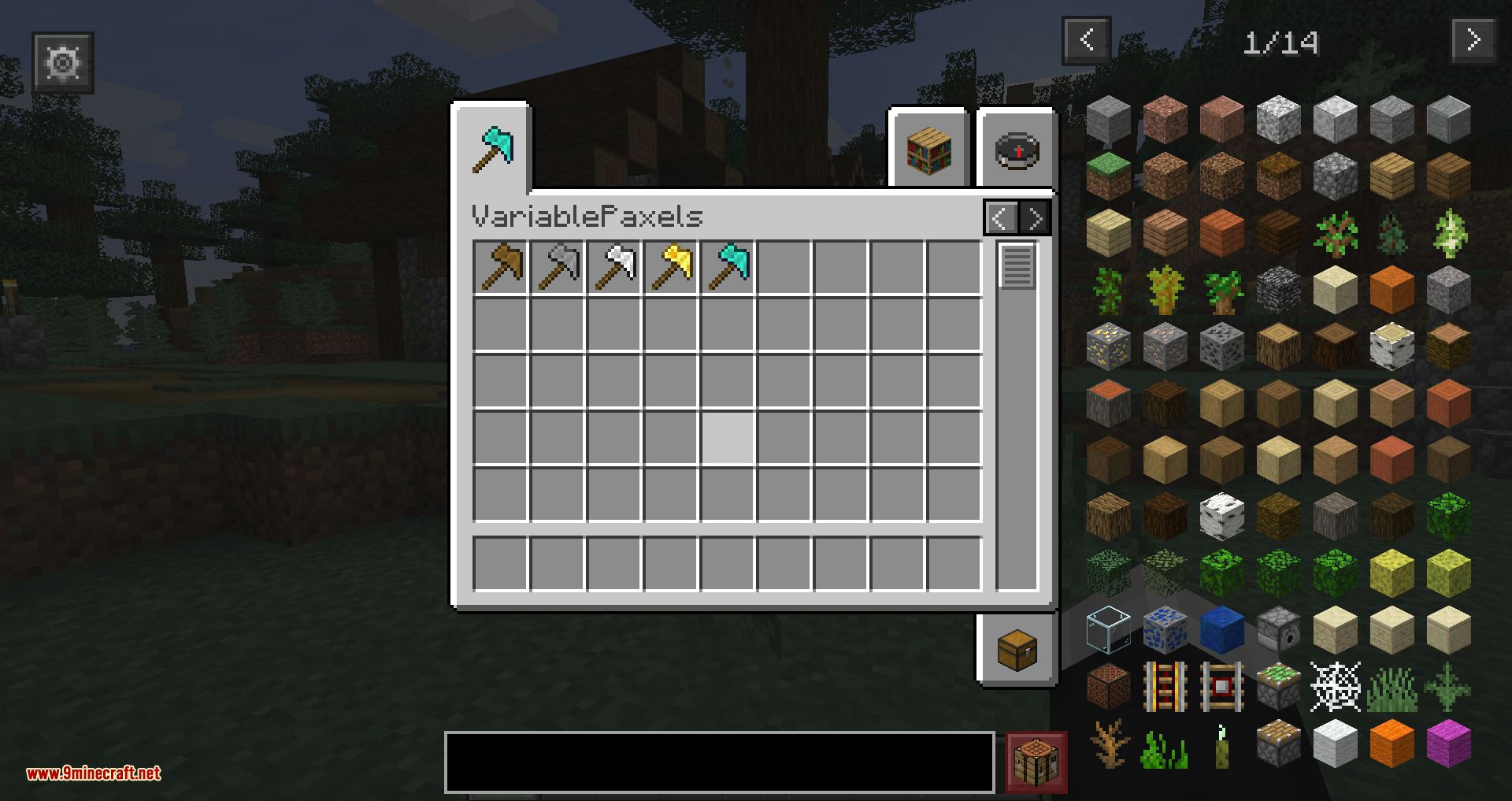 Variable Paxels Mod 1.15, 1.14.4 (The Classic Multitool) 2