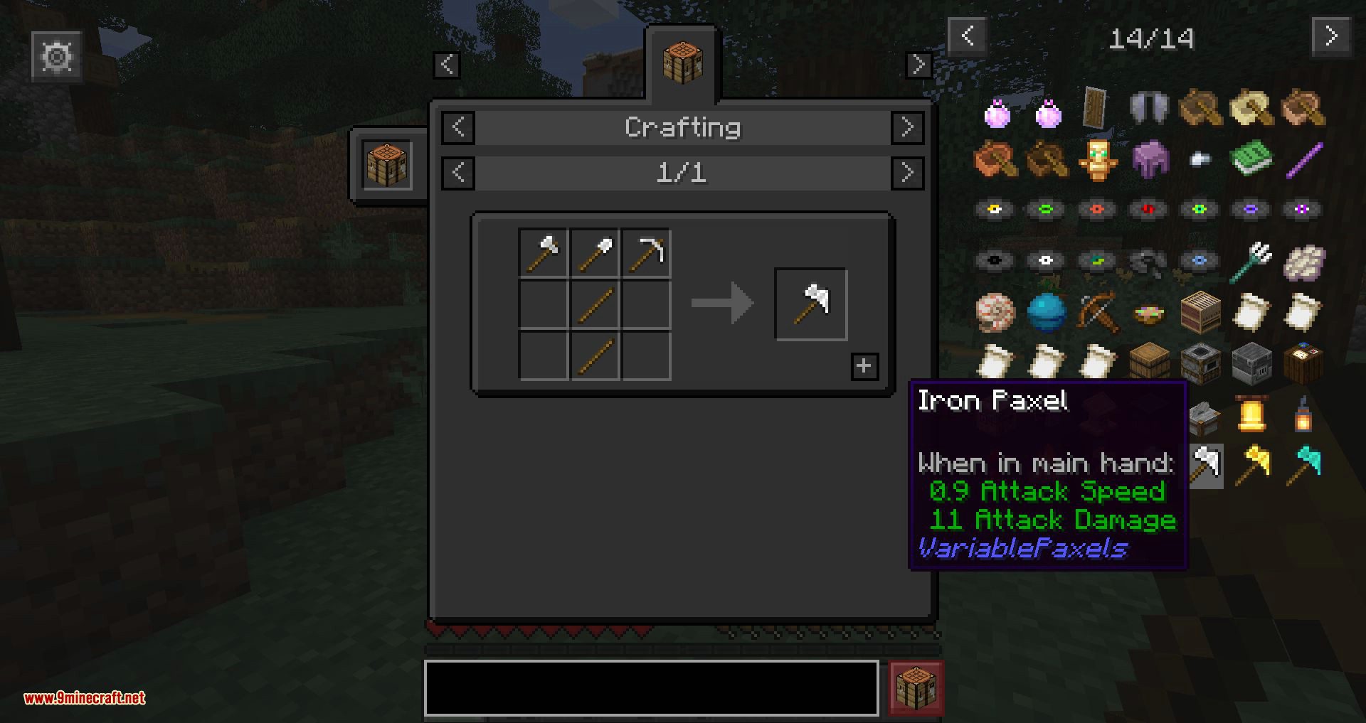 Variable Paxels Mod 1.15, 1.14.4 (The Classic Multitool) 15