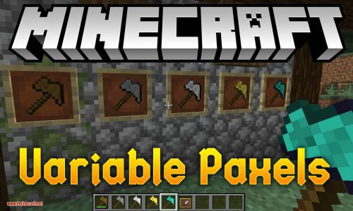 Variable Paxels Mod 1.15, 1.14.4 (The Classic Multitool) Thumbnail