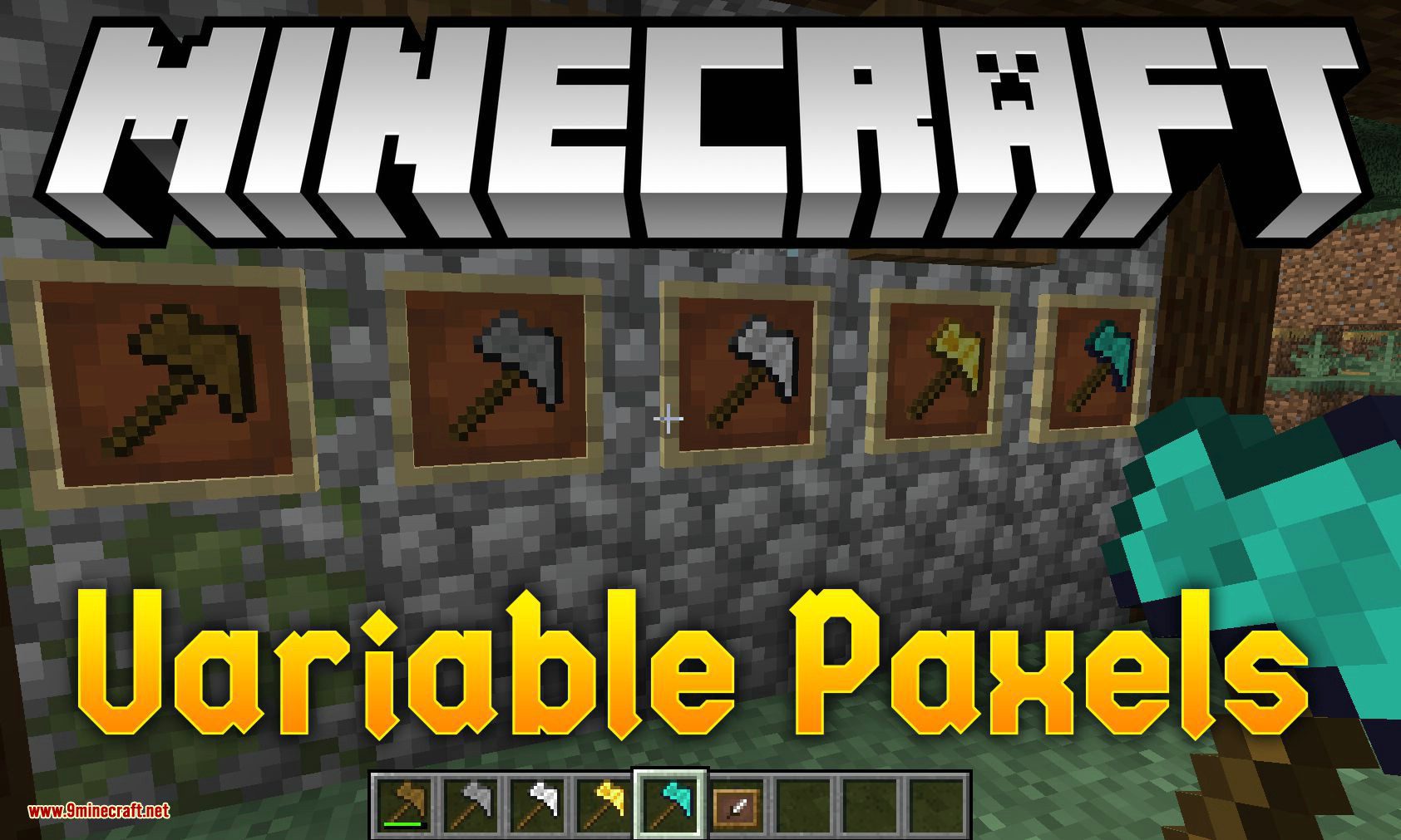 Variable Paxels Mod 1.15, 1.14.4 (The Classic Multitool) 1