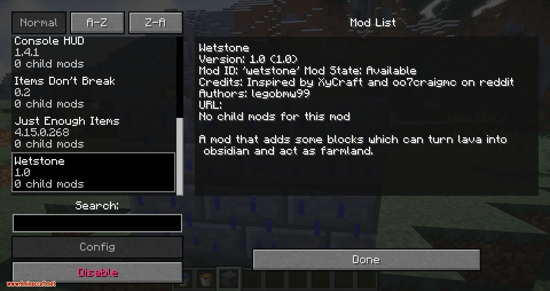 Wetstone Mod 1.16.5, 1.15.2 (A Solid Block Which Acts Like Water) 10