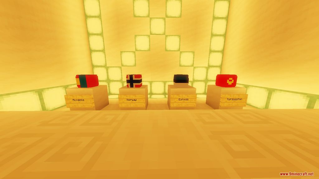 Which Country Doesn't Belong Map 1.14.3 for Minecraft 5