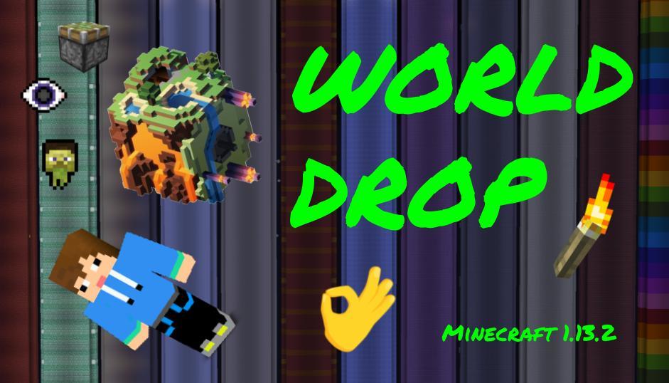 World Drop Map 1.13.2 for Minecraft 1