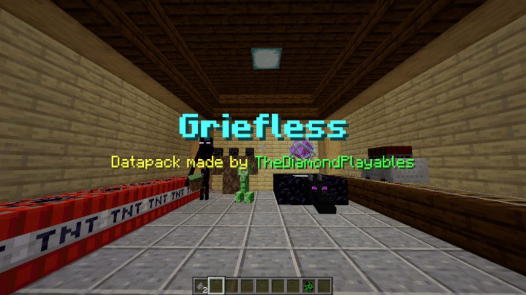 Griefless Data Pack 1.14.3, 1.14.2 (A Customizable Way to Anti-Grief Mob) 1