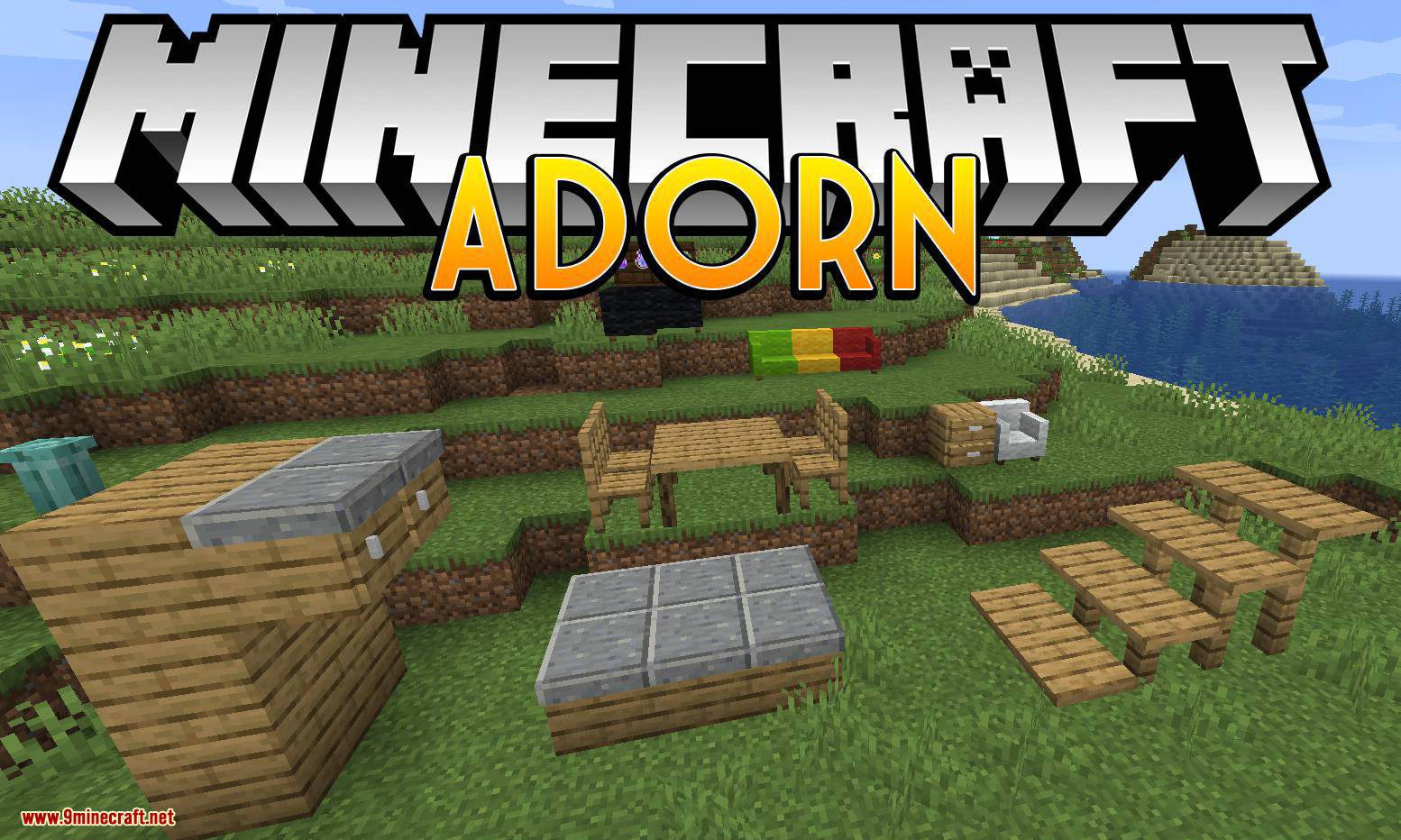 Adorn Mod (1.19.4, 1.18.2) - Decorate Your Home 1