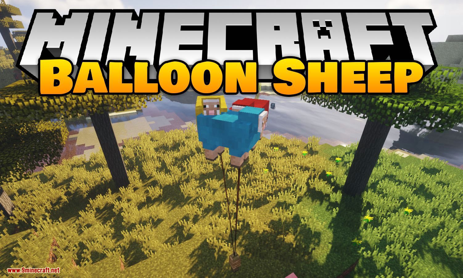 Balloon Sheep Mod 1.12.2 (Makes Sheep Fly) 1