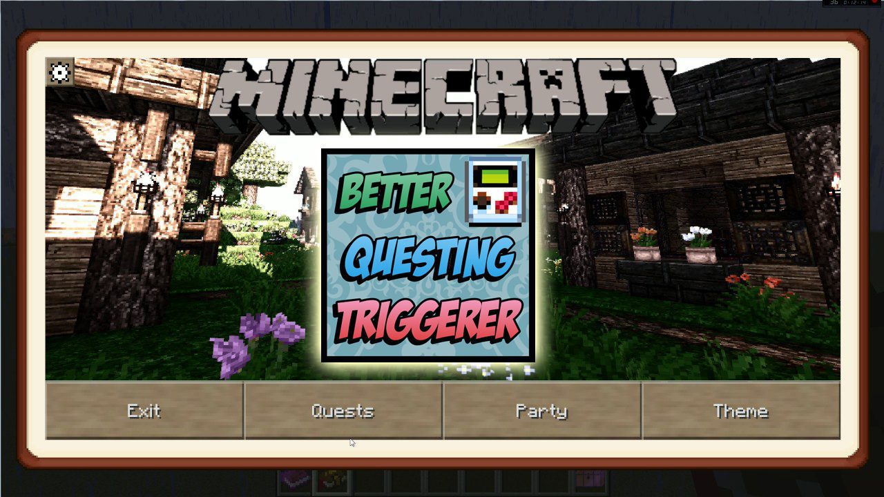 Better Questing Triggerer Mod (1.12.2, 1.11.2) - Open the Better Questing GUI 1