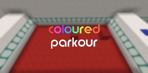 Coloured Parkour Map 1.14.4 for Minecraft Thumbnail