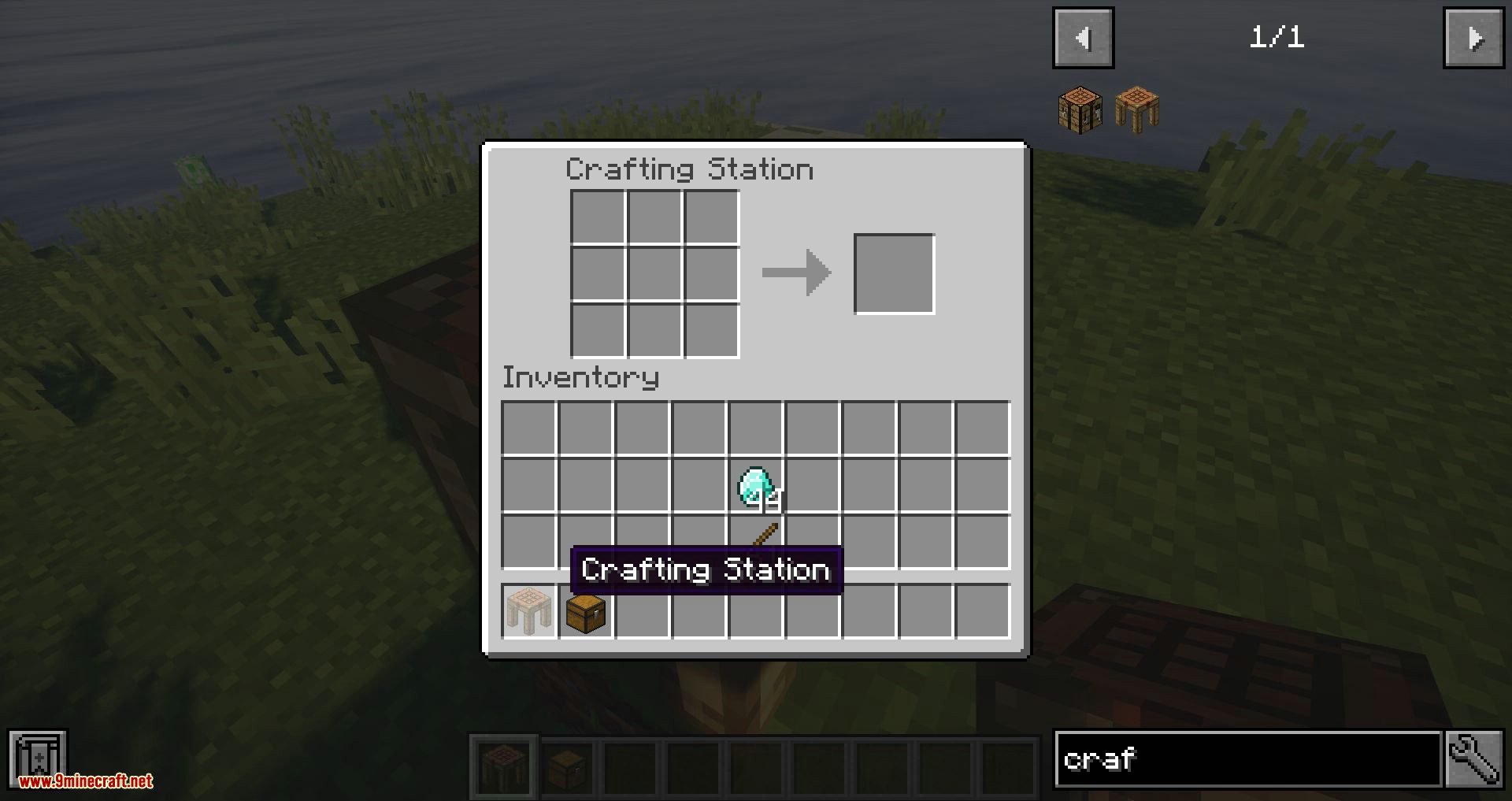 Crafting Station Mod (1.20.1, 1.19.3) - Crafting Station without Tinkers' Construct 10
