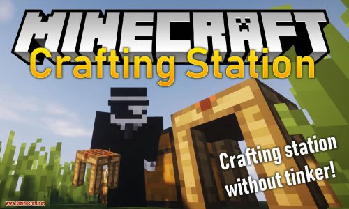 Crafting Station Mod (1.21, 1.20.1) – Crafting Station without Tinkers’ Construct Thumbnail