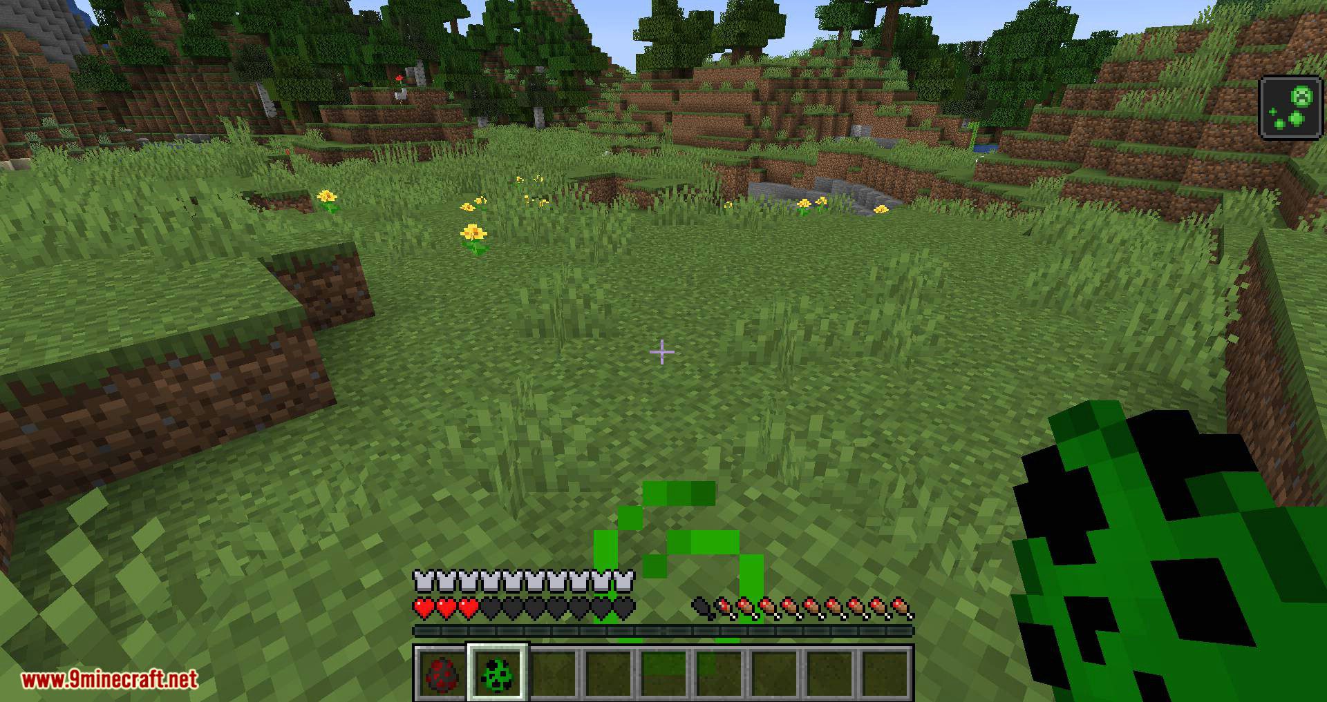 Creeper Spores Mod (1.20.1, 1.19.4) - Did You Know Creepers Were Plants? 14