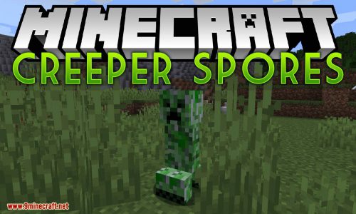 Creeper Spores Mod (1.20.1, 1.19.4) – Did You Know Creepers Were Plants? Thumbnail