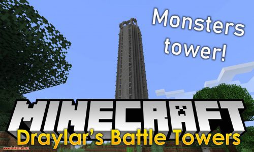 Draylar’s Battle Towers Mod 1.17.1, 1.16.5 (Tower of Crazy Death Challenge) Thumbnail